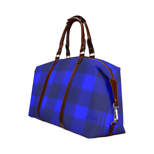 Blue Plaid - Travel Bag Classic Travel Bag (Model 1643) Remake