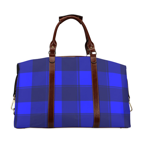 Blue Plaid - Travel Bag Classic Travel Bag (Model 1643) Remake
