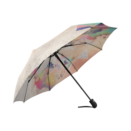 world map Auto-Foldable Umbrella (Model U04)