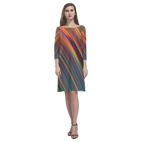 Chemtrails Rhea Loose Round Neck Dress(Model D22)