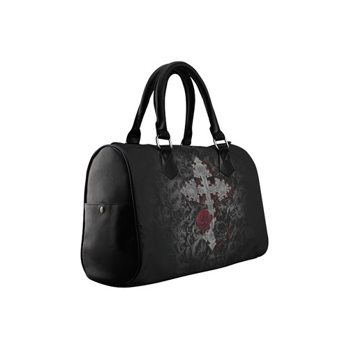 Gothic Cross Boston Handbag (Model 1621)