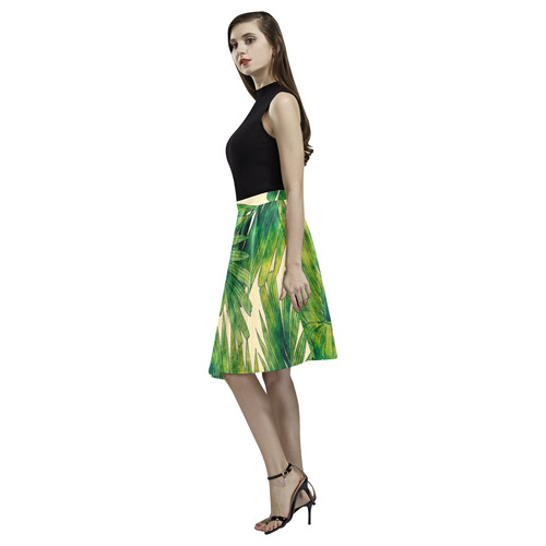 palms Melete Pleated Midi Skirt (Model D15)