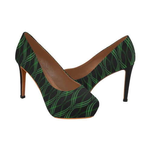 womens emerald green heels