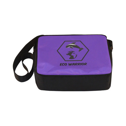Shoulder bag purple Classic Cross-body Nylon Bags (Model 1632)