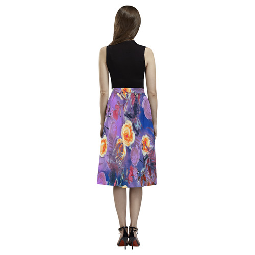 flowers 1 Aoede Crepe Skirt (Model D16)