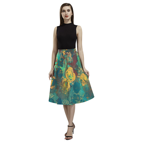 flowers Aoede Crepe Skirt (Model D16)