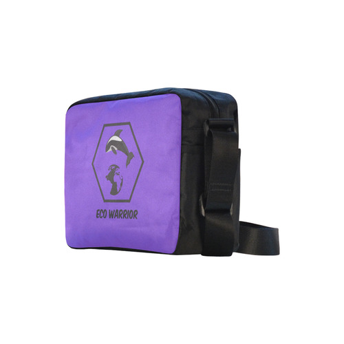 Shoulder bag purple Classic Cross-body Nylon Bags (Model 1632)