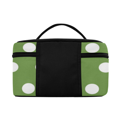 Olive Dots Lunch Bag/Large (Model 1658)