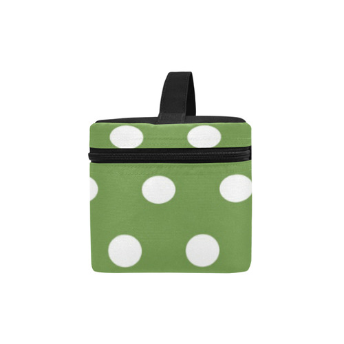 Olive Dots Lunch Bag/Large (Model 1658)