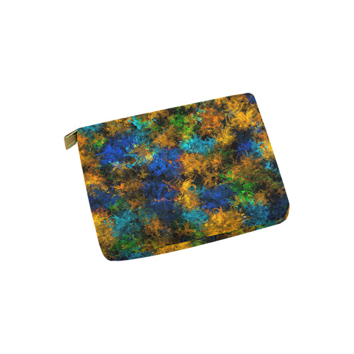 squiggly abstract C by JamColors Carry-All Pouch 6''x5''