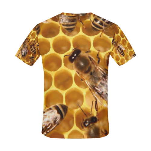 Beez Bees T-Shirt All Over Print T-Shirt for Men (USA Size) (Model T40)