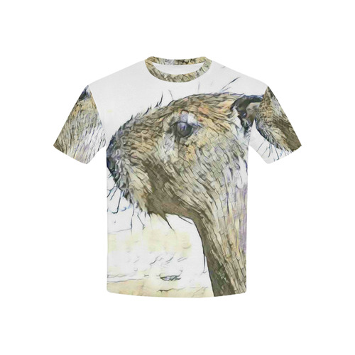 fascinating altered animals - Capy by JamColors Kids' All Over Print T-shirt (USA Size) (Model T40)