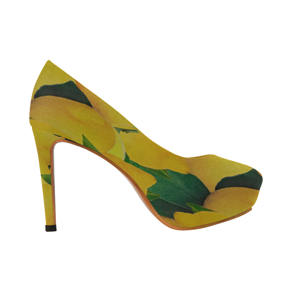 lemon high heels