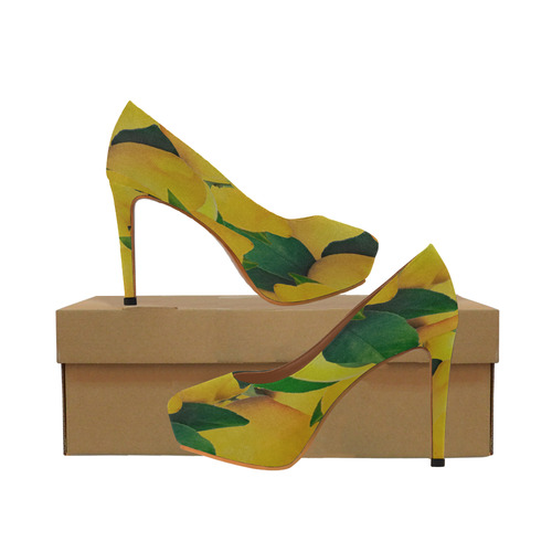 lemon high heels