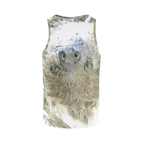 fascinating altered animals - Sloth  by JamColors All Over Print Tank Top for Men (Model T43)