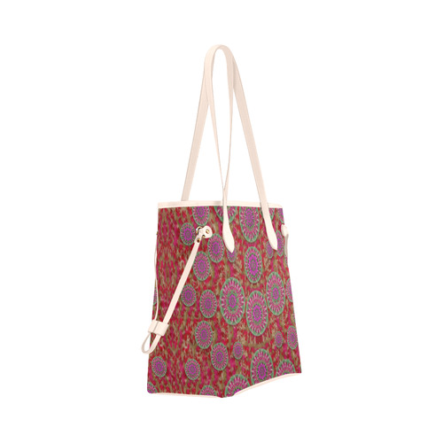 Hearts can also be flowers such as bleeding hearts Clover Canvas Tote Bag (Model 1661)