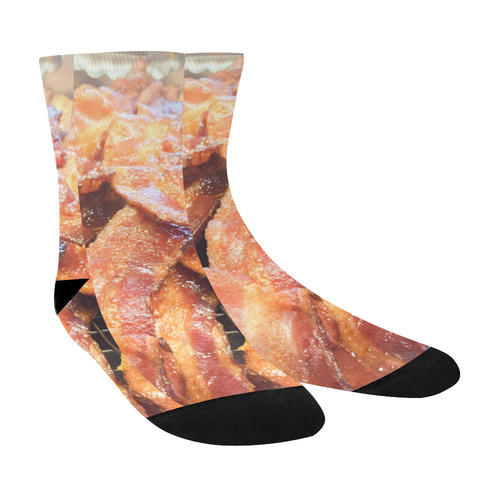 Bacon Socks.. Yes Please Crew Socks