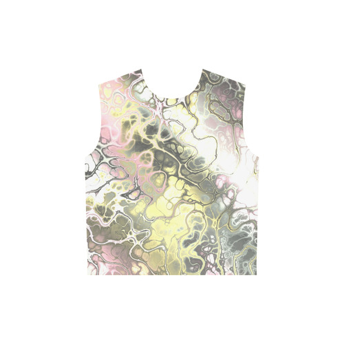 awesome fractal 35H by JamColors All Over Print Sleeveless Hoodie for Women (Model H15)