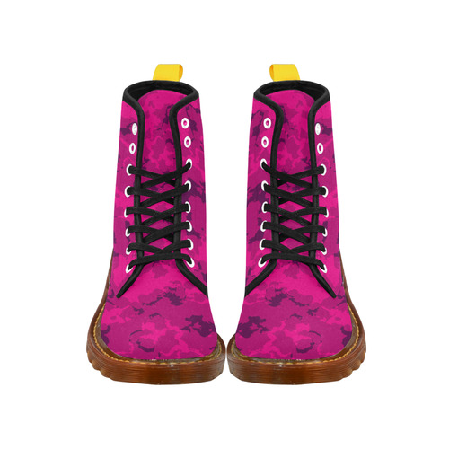 pink camouflage Martin Boots For Women Model 1203H