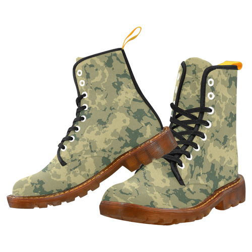 woodland camouflage Martin Boots For Women Model 1203H