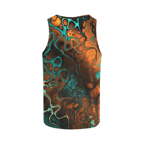 awesome fractal 35F by JamColors All Over Print Tank Top for Women (Model T43)