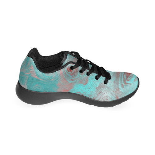 flowers roses Men’s Running Shoes (Model 020)