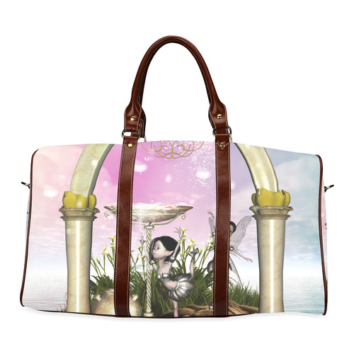 Dancing on a island Waterproof Travel Bag/Small (Model 1639)