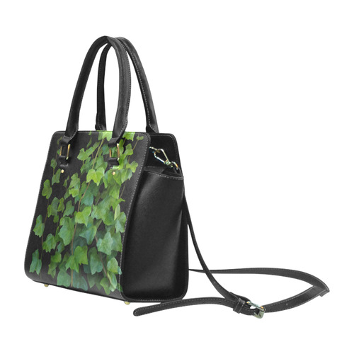 Vines, climbing plant watercolor Classic Shoulder Handbag (Model 1653)