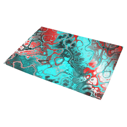 awesome fractal 35G by JamColors Azalea Doormat 30" x 18" (Sponge Material)