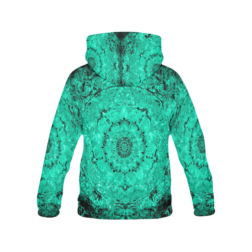 light and water 2-19 All Over Print Hoodie for Women (USA Size) (Model H13)