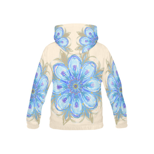 flower 4 All Over Print Hoodie for Kid (USA Size) (Model H13)