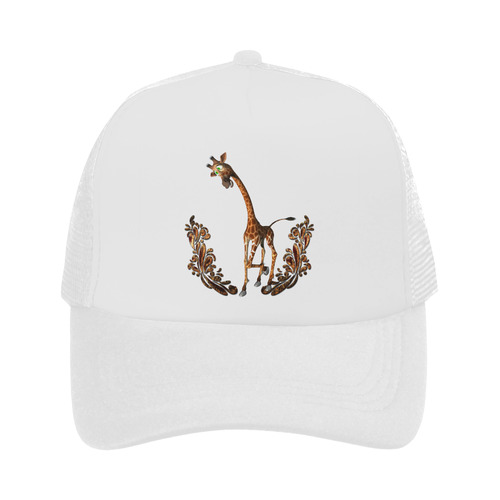 Funny giraffe Trucker Hat