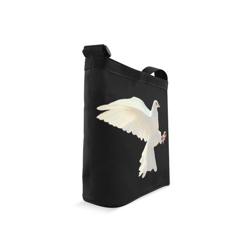 White Dove Peace Symbol Nature Bird Crossbody Bags (Model 1613)