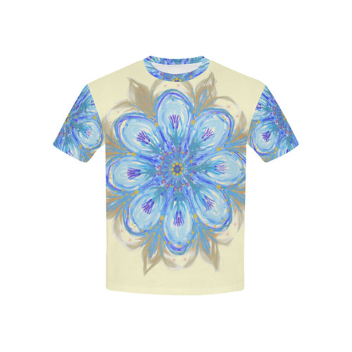 flower 4 Kids' All Over Print T-shirt (USA Size) (Model T40)