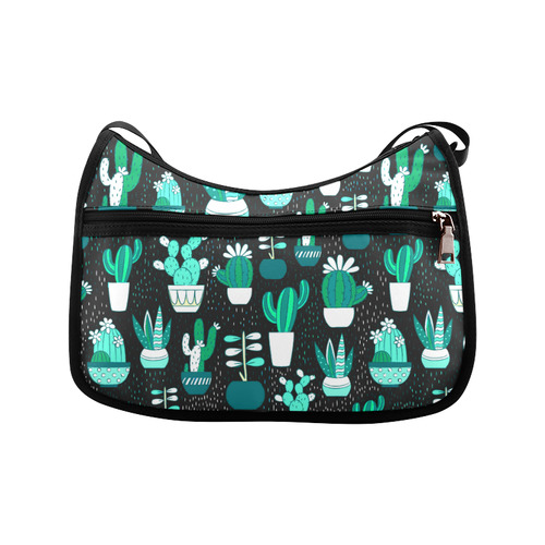 Cute Cactus Floral Pattern Succulents Crossbody Bags (Model 1616)