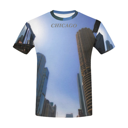 HI CHI All Over Print T-Shirt for Men (USA Size) (Model T40)
