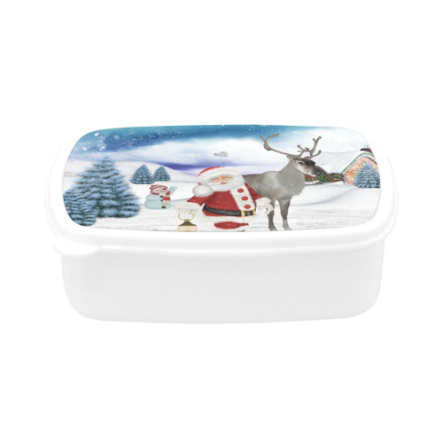 Christmas, Santa Claus with reindeer