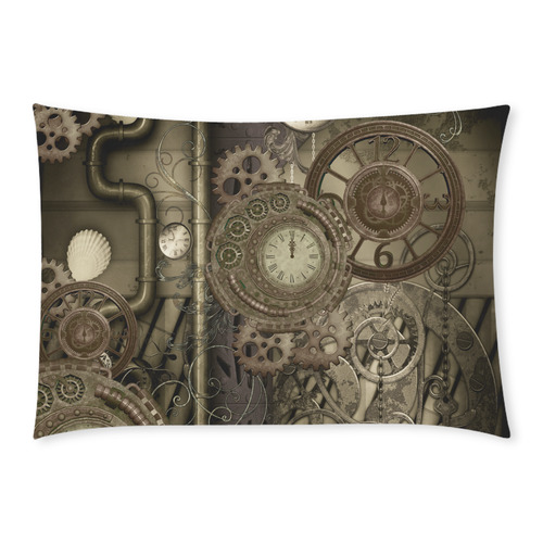 Awesome steampunk design Custom Rectangle Pillow Case 20x30 (One Side)