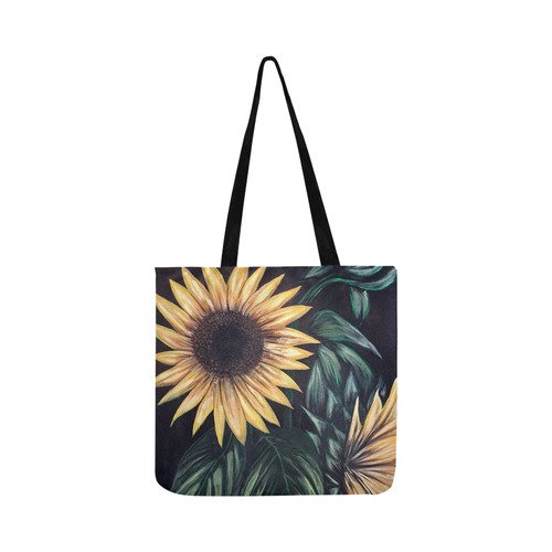 Sunflower Life Reusable Shopping Bag Model 1660 (Two sides)