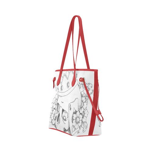 The Handsome Prinz Tote Clover Canvas Tote Bag (Model 1661)