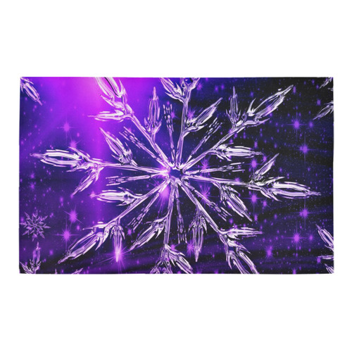 x-mas -sparkling star C by JamColors Bath Rug 20''x 32''