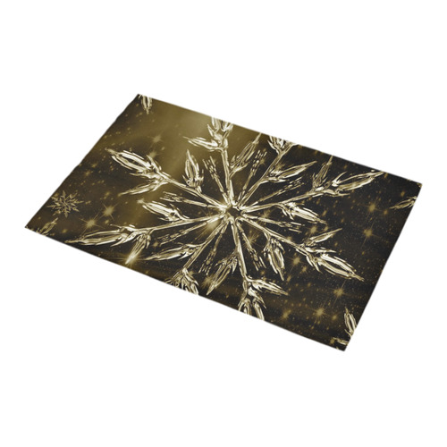 x-mas -sparkling star A by JamColors Bath Rug 16''x 28''