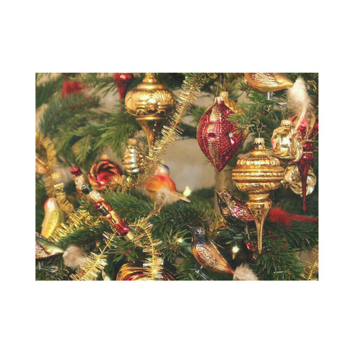 merry christmas 733B by JamColors Placemat 14’’ x 19’’ (Four Pieces)