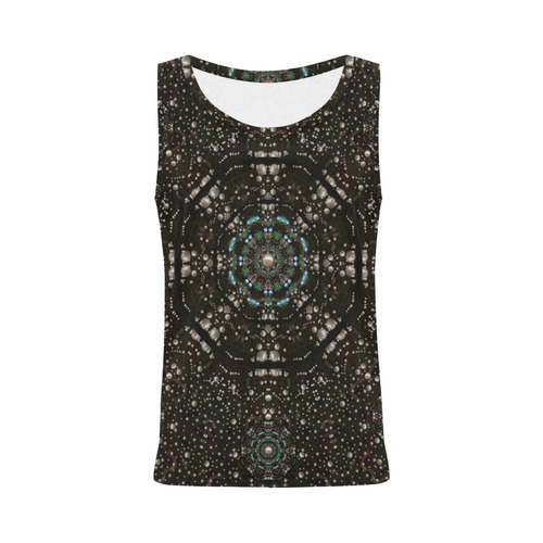 Pearl stars on a wonderful sky All Over Print Tank Top for Women (Model T43)