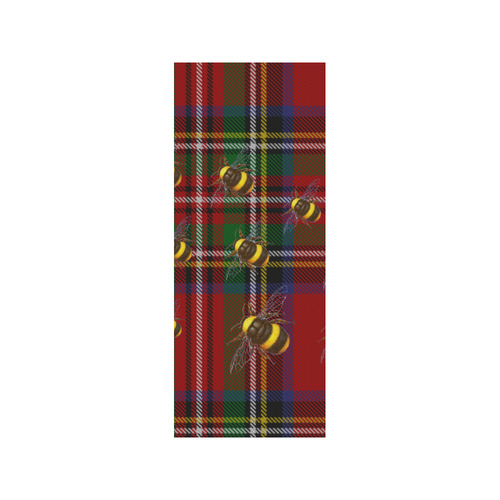 Tartan and Bees Quarter Socks