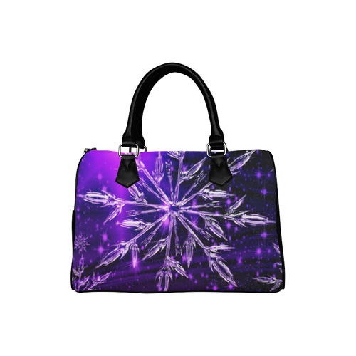 x-mas -sparkling star C by JamColors Boston Handbag (Model 1621)