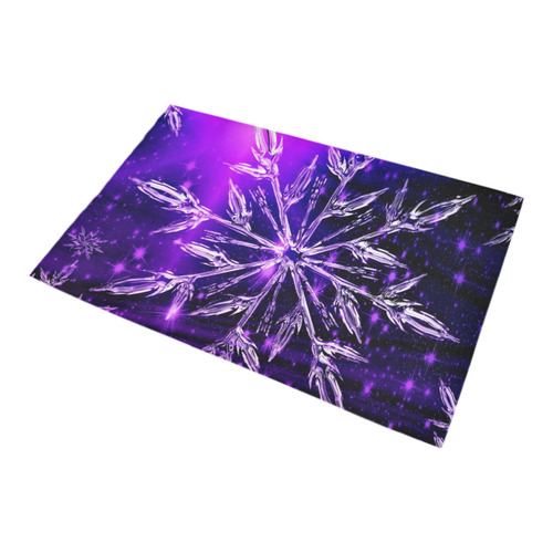 x-mas -sparkling star C by JamColors Bath Rug 20''x 32''