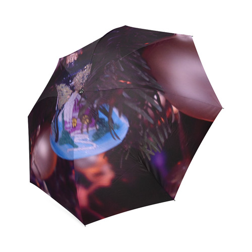 merry christmas 738A by JamColors Foldable Umbrella (Model U01)