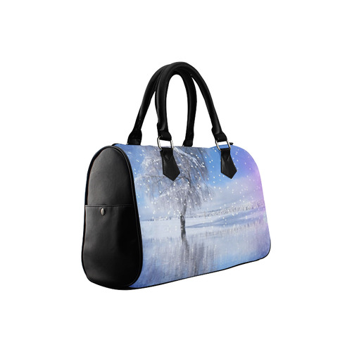 x-mas-romantic winter moment 1by JamColors Boston Handbag (Model 1621)