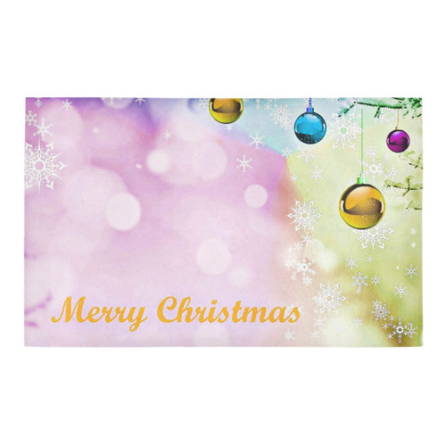 merry christmas 731A by JamColors Bath Rug 20''x 32''